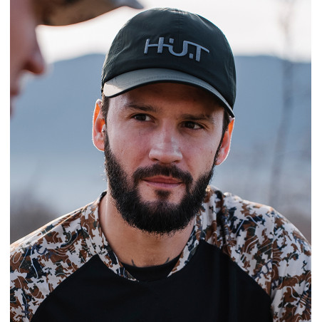 Бейсболка H.U.T. Cap, мембранная, тёмно-зелёная