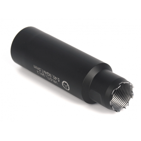 Дожигатель Вектор-7.62 VR-DTLS gen2, для Сайги-МК исп. 30, M24x1.5, калибр 5.45/223, сталь