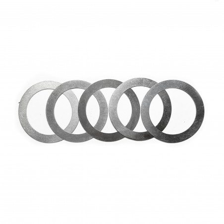 Комплект из 5 регулировочных шайб толщиной 0,1 мм для подгонки ДТК на резьбе 24х1,5