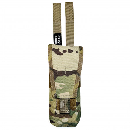 Закрытый подсумок для двух магазинов АК/AR "Кварц", мультикам