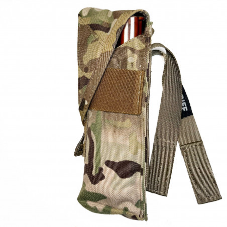 Закрытый подсумок для двух магазинов АК/AR "Купол", мультикам