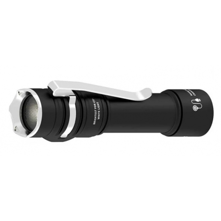 Ручной фонарь "Prime C2 Pro Magnet USB" теплый свет, крепление на клипсу/магнит