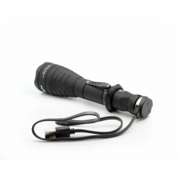 Ручной фонарь "Predator Pro Magnet USB" белый свет, крепление на клипсу
