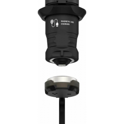 Ручной фонарь "Predator Pro Magnet USB" белый свет, крепление на клипсу
