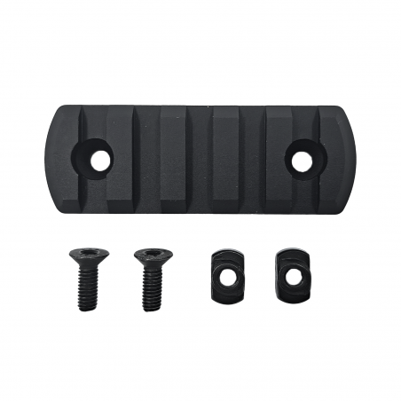 Алюминиевая планка Пикатинни на крепление M-LOK (5 шагов) K.Arma