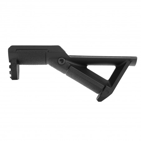 Тактическая рукоятка-наплыв на Пикатинни гладкая, черный