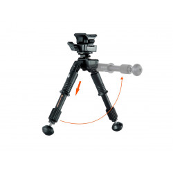 Сошки Vanguard EQUALIZER 1QS на антабочный винт, 180-260 мм