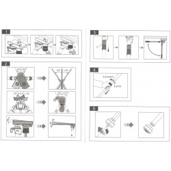 Сошки Vanguard EQUALIZER 2 на антабочный винт, 325-685 мм