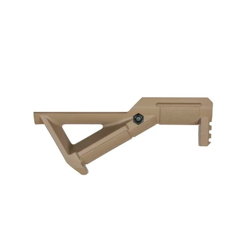 Тактическая рукоятка-наплыв на Пикатинни гладкая, песок