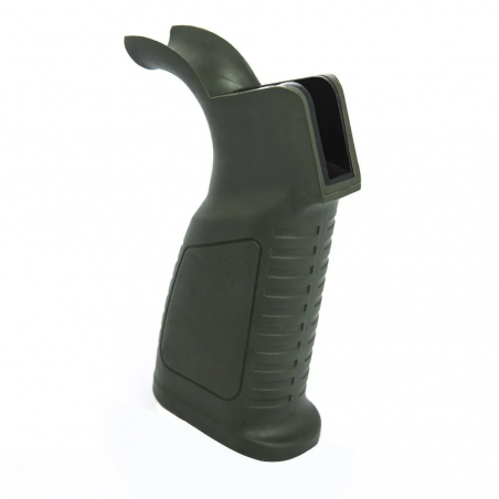 Пистолетная рукоятка для AR15 с бобровым хвостом и насечкой, Green