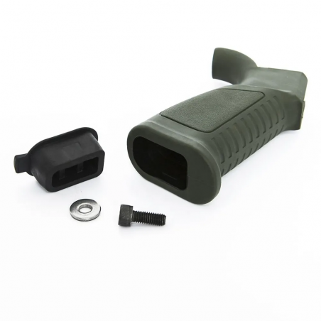 Пистолетная рукоятка для AR15 с бобровым хвостом и насечкой, Green