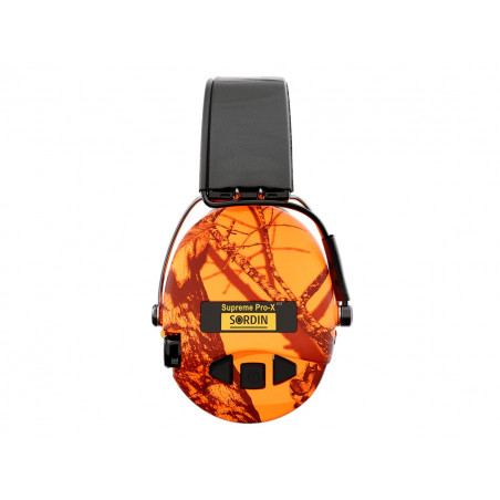 Наушники активные Sordin (MSA) Supreme Pro-X LED GEL, Blaze Camo