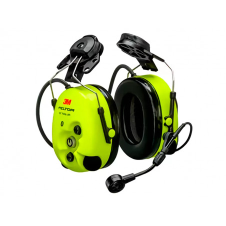 Наушники активные 3М PELTOR WS LiteCom ProTac XPI FLX2,на каску жёлтые