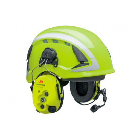 Наушники активные 3М PELTOR WS LiteCom ProTac XPI FLX2,на каску жёлтые
