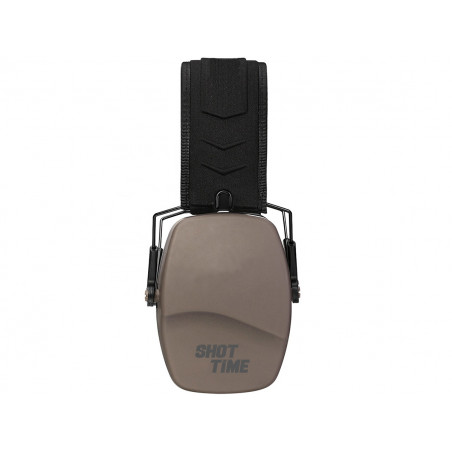 Наушники противошумные ShotTime 16, NRR 25dB, Tan