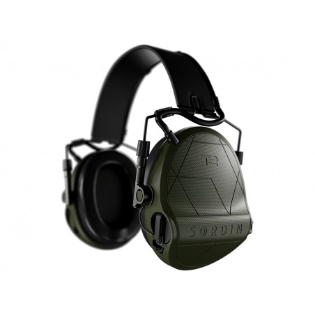 Наушники активные MSA Sordin Supreme T2 Headband Green, кожа/зелёные