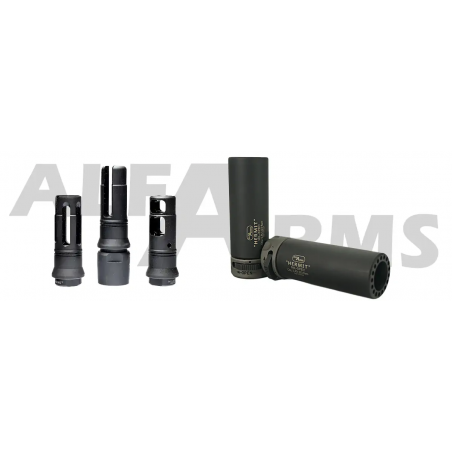 Быстросъемный газоразгруженный дожигатель "Hermit", кал. 5.45/.223 Rem