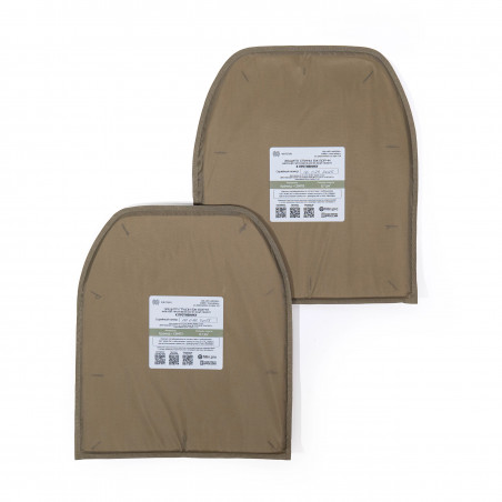 Противоосколочные пакеты из СВМПЭ + Арамид (грудь/спина) для жилета БОР-М по классу С2