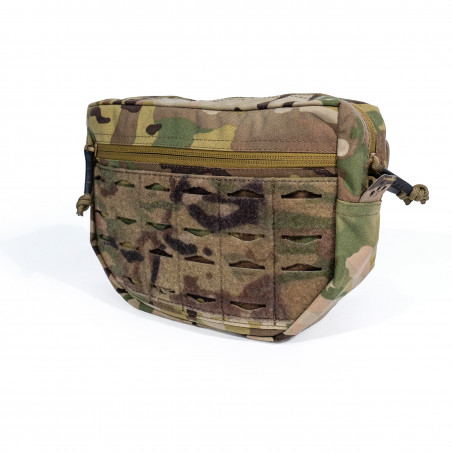 Напашный подсумок с креплениями (велкро/molle/ поясная стропа), мультикам