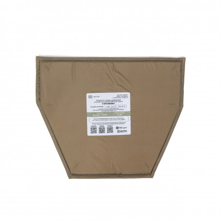 Противоосколочный пакет из СВМПЭ + Арамид для модуля защиты паха Широкий по классу С2