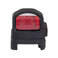 Коллиматор Gaut Tourmaline 1x24x17, открытый, точка 3 МOA красная, Weaver