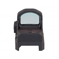 Коллиматор Gaut Tourmaline 1x24x17, открытый, точка 3 МOA красная, Weaver