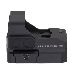 Коллиматор Gaut Tourmaline 1x24x17, открытый, точка 3 МOA красная, Weaver