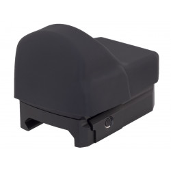 Коллиматор Gaut Tourmaline 1x24x17, открытый, точка 3 МOA красная, Weaver