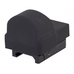 Коллиматор Gaut Tourmaline 1x26x22, открытый, точка 3 МOA красная, Weaver