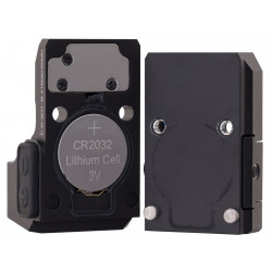 Коллиматор Gaut Tourmaline 1x26x22, открытый, точка 3 МOA красная, Weaver