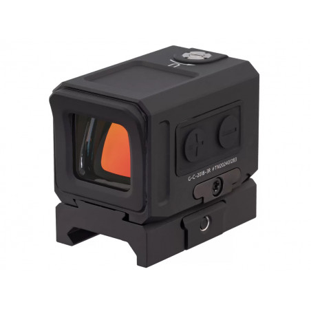 Коллиматор Gaut Tourmaline 1x20x18, закрытый, точка 3 МOA красная, Weaver