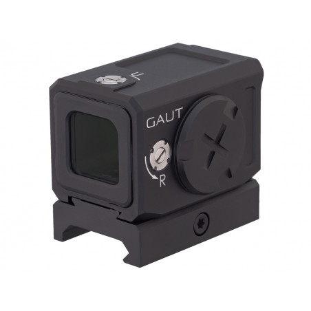 Коллиматор Gaut Tourmaline 1x20x18, закрытый, точка 3 МOA красная, Weaver