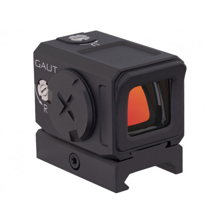 Коллиматор Gaut Tourmaline 1x20x18, закрытый, точка 3 МOA красная, Weaver