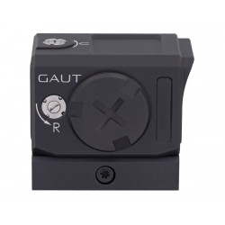 Коллиматор Gaut Tourmaline 1x20x18, закрытый, точка 3 МOA красная, Weaver