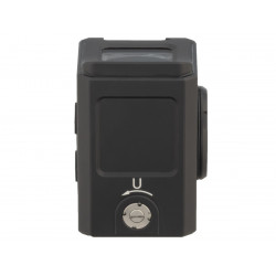 Коллиматор Gaut Tourmaline 1x20x18, закрытый, точка 3 МOA красная, Weaver