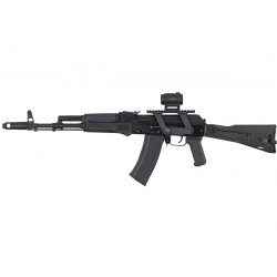 Коллиматор Gaut Tourmaline 1x25, закрытый, точка 2 МOA красная, Weaver