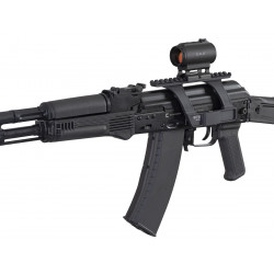 Коллиматор Gaut Tourmaline 1x25, закрытый, точка 2 МOA красная, Weaver