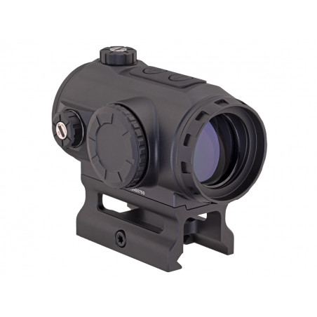 Коллиматор Gaut Tourmaline 1x25, закрытый, точка 3 МOA зелёная, Weaver