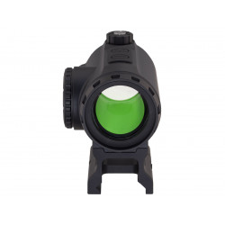 Коллиматор Gaut Tourmaline 1x25, закрытый, точка 3 МOA зелёная, Weaver