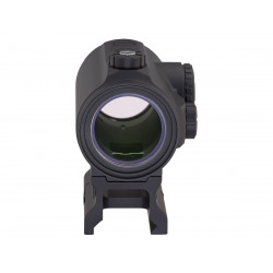 Коллиматор Gaut Tourmaline 1x25, закрытый, точка 3 МOA зелёная, Weaver