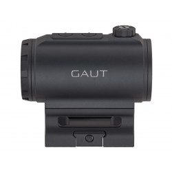 Коллиматор Gaut Tourmaline 1x25, закрытый, точка 3 МOA зелёная, Weaver