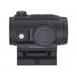 Коллиматор Gaut Tourmaline 1x25, закрытый, точка 3 МOA зелёная, Weaver