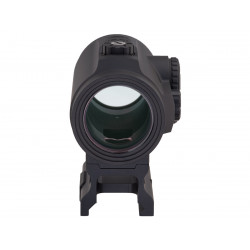 Коллиматор Gaut Tourmaline 1x29, закрытый, точка/круг красные, Weaver