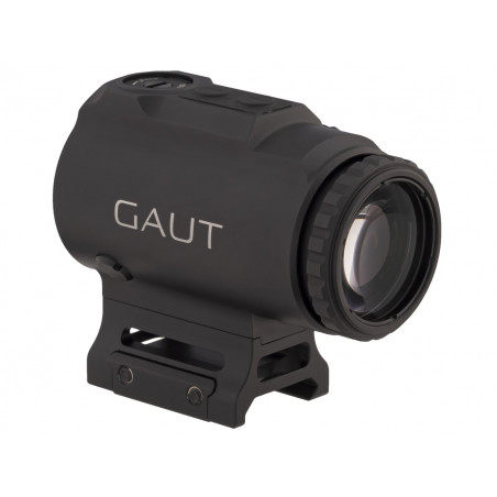 Прицел призматический Gaut Sapphire 1x18, HD, подсветка красная, Picatinny