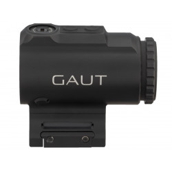 Прицел призматический Gaut Sapphire 1x18, HD, подсветка красная, Picatinny