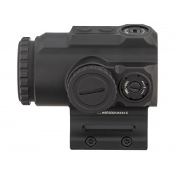 Прицел призматический Gaut Sapphire 1x18, HD, подсветка красная, Picatinny