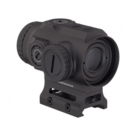 Прицел призматический Gaut Sapphire 3x18, HD, подсветка красная, Picatinny