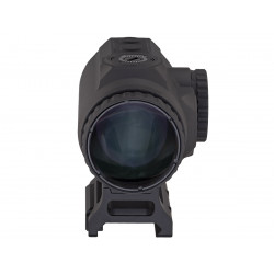 Прицел призматический Gaut Sapphire 3x18, HD, подсветка красная, Picatinny
