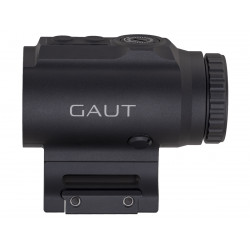 Прицел призматический Gaut Sapphire 3x18, HD, подсветка красная, Picatinny