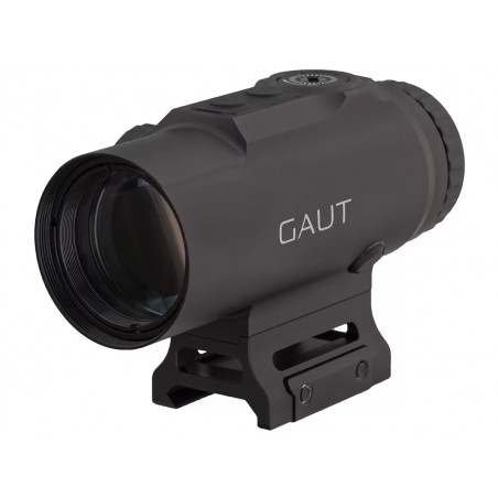 Прицел призматический Gaut Sapphire 5x30, HD, подсветка красная, Picatinny